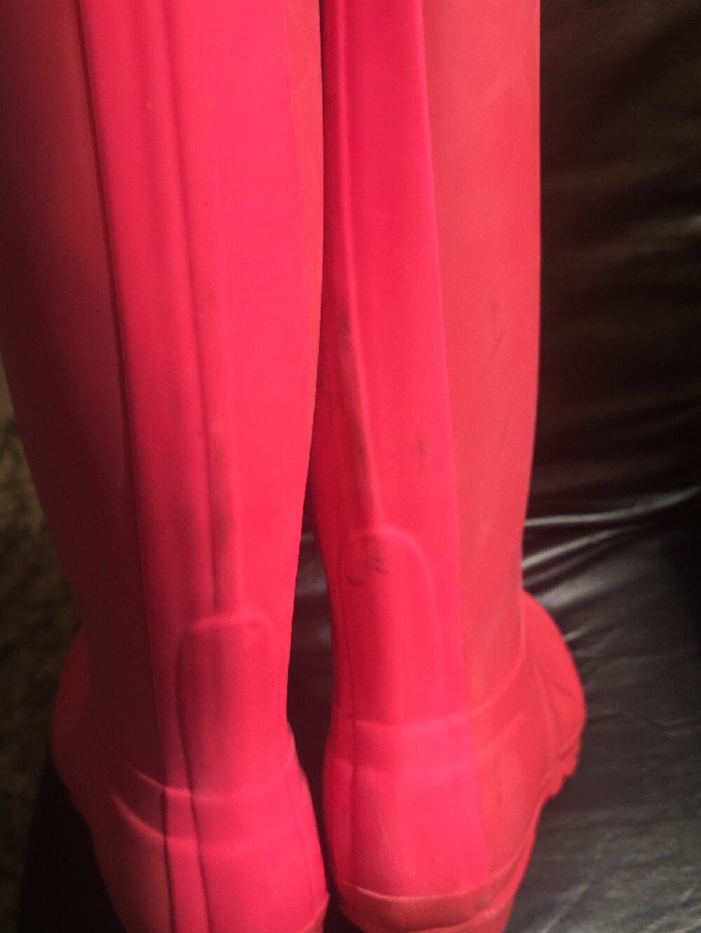 Hunter Bright Pink Tall Waterproof Rain Boot - Picture 2 of 7